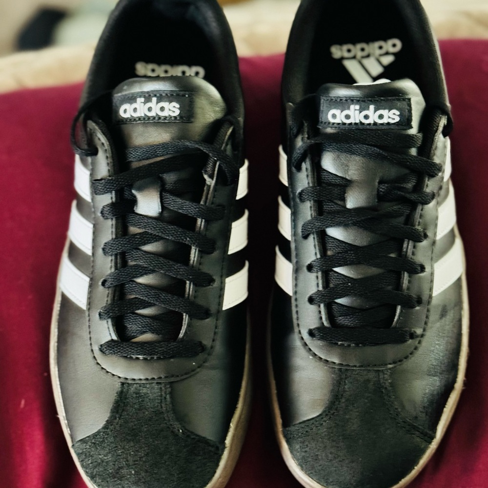 Adidas Classic Black and White Shoes